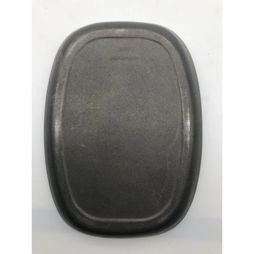 Vintage RWP Wilton Pewter Give Us This Day Our Daily Bread Plate 9 1/4”x6 1/2”